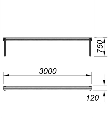 Бум бревно ДСК 3540 в Кирове